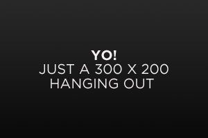 300px wide black image used as an example