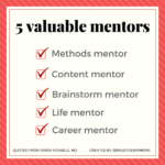 5 Valuable Mentors