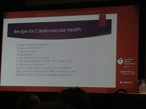 recipe for cardiovascular health slide