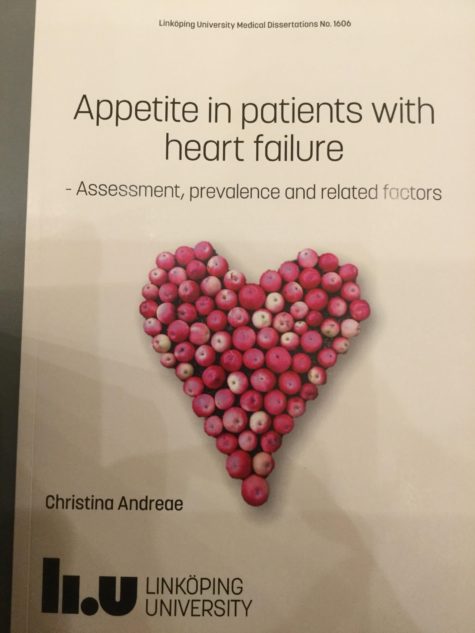 Appetite in patients with heart failure cover