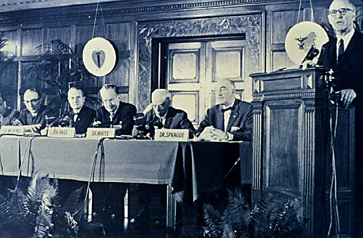 One of the first AHA meetings.